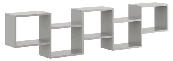 Szara minimalistyczna półka wisząca H9-W34
