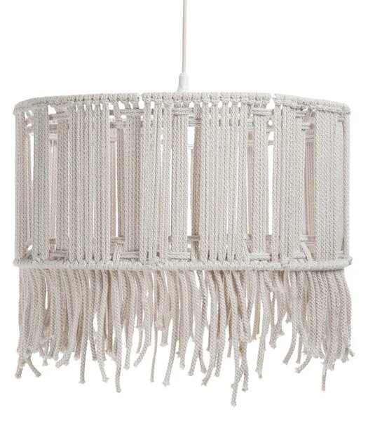 Lampa wisząca boho z bawełnianego sznurka 4X A340 C8-N71