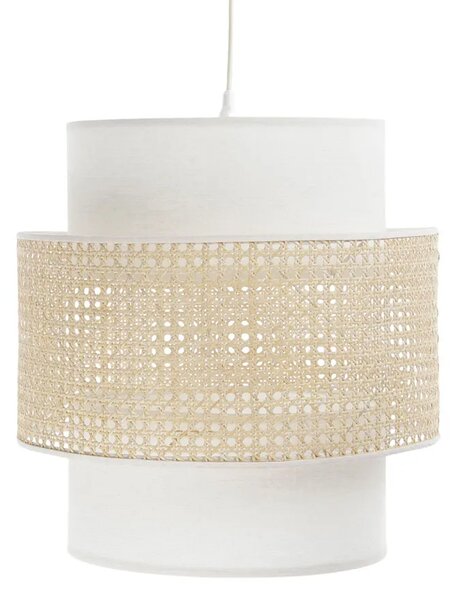 Lampa wisząca boho z rattanowym abażurem - A341 T3-F70