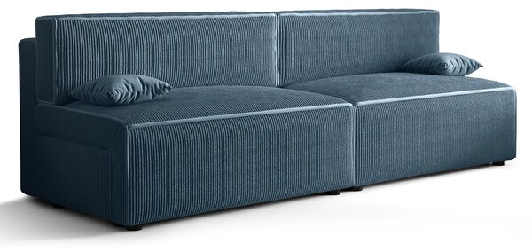 Niebieska rozkładana sofa D7-C59