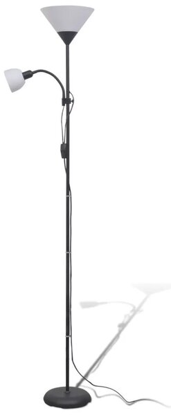 Czarna podwójna lampa stojąca - EX06 G6-F61