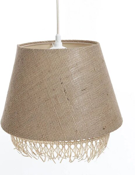 Lampa wisząca boho z jutowym abażurem - 7X A346 C5-S45