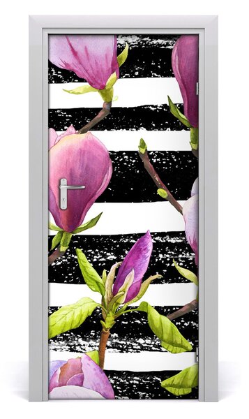 Okleina samoprzylepna fototapety na drzwi Magnolia
