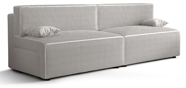 Biała rozkładana sofa grafit Z7-F70