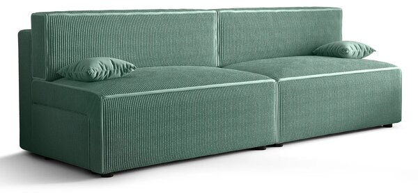 Miętowa rozkładana sofa W2-W01