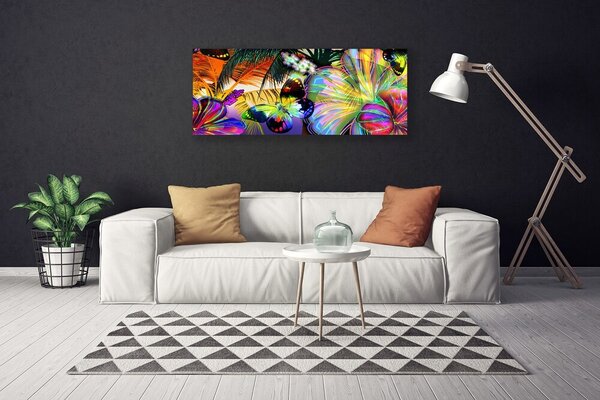 Obraz canvas Słoneczny Prześwit w Lesie