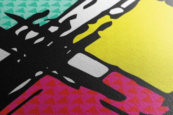 Obraz stylowy pop art
