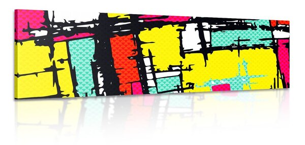 Obraz młodzieńczy pop-art
