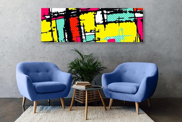 Obraz młodzieńczy pop-art