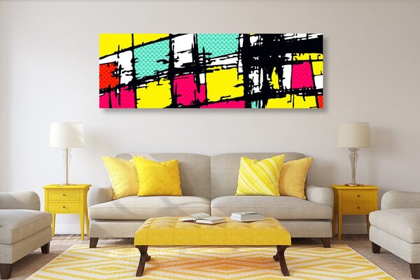 Obraz stylowy pop art