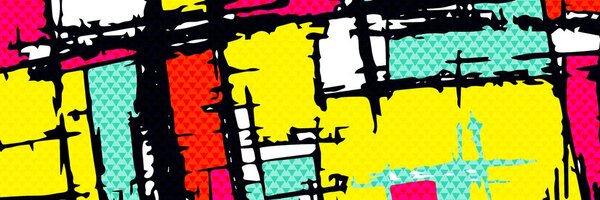 Obraz młodzieńczy pop-art