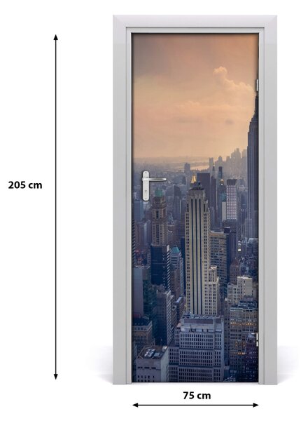 Fototapeta samoprzylepna DRZWI Manhattan Nowy Jork