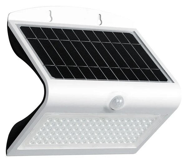 Nowoczesny biały kinkiet solarny zewnętrzny - 6.8W Z9-H98