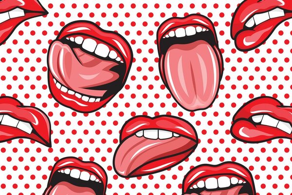 Obraz w pop art stylu