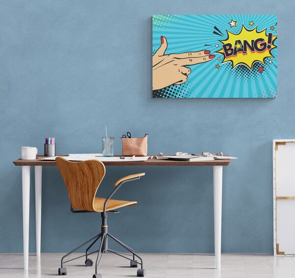 Obraz z pop art motywem - BANG!