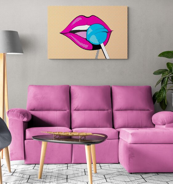 Obraz pop art lizak
