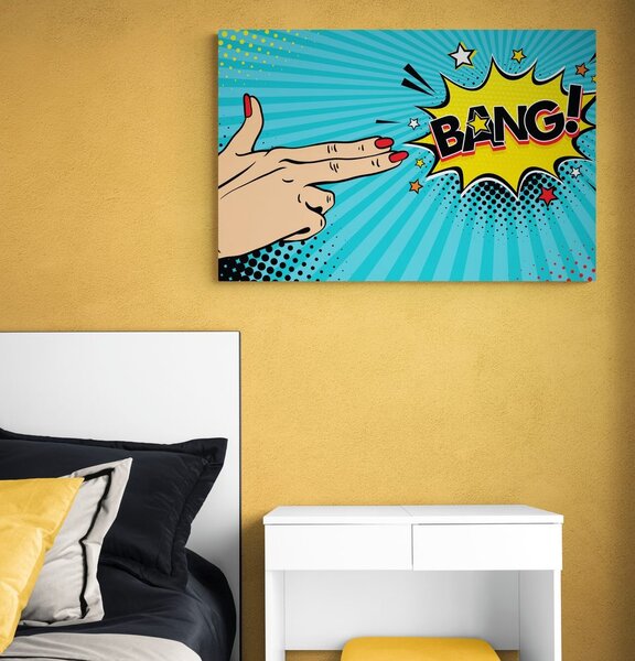 Obraz z pop art motywem - BANG!