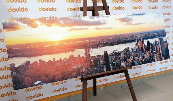 Obraz piękna panorama Nowego Jorku