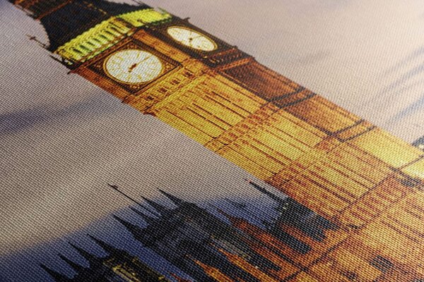 Obraz nocny Big Ben w Londynie