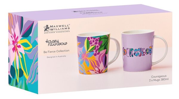 Porcelanowe kubki zestaw 2 szt. 380 ml Be Fierce – Maxwell & Williams