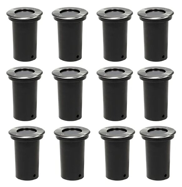 Zestaw okrągłych lamp najazdowych 12 sztuk - 4X O020 F4-C52