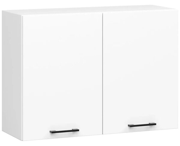 Biała górna szafka kuchenna 80 cm N7-D98