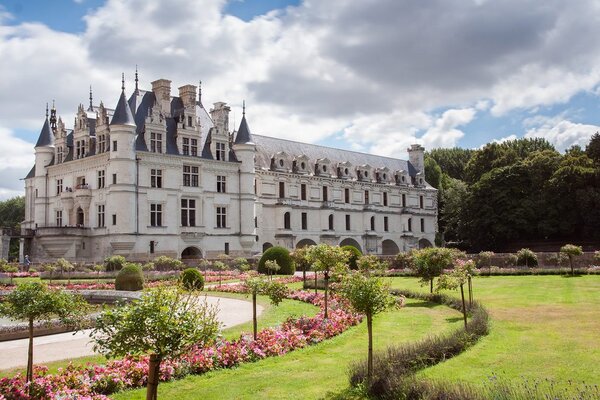 Obraz zamek Chenonceau