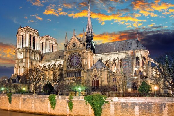 Obraz katedra Notre Dame