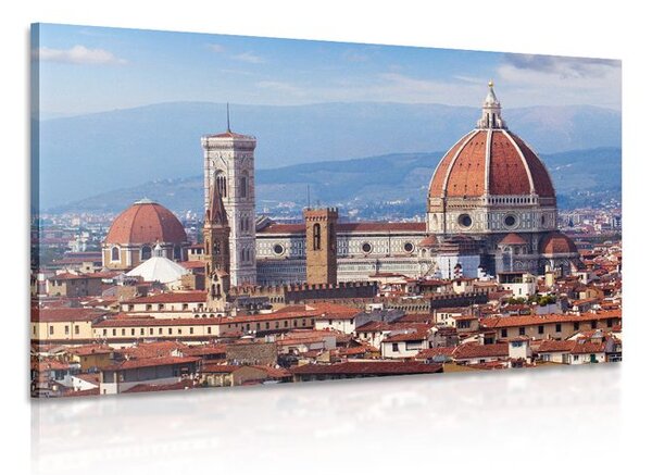 Obraz gotycka katedra we Florencji