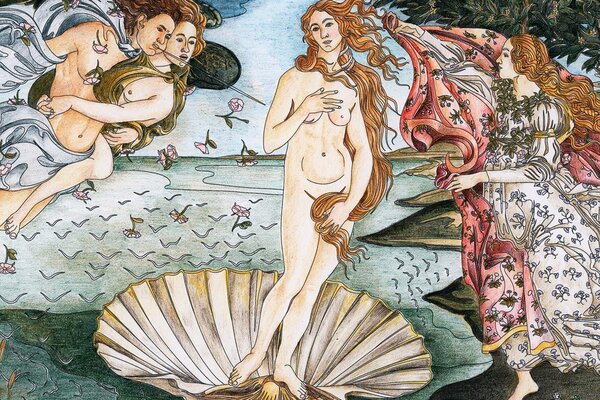 Obraz reprodukcja Narodziny Wenus - Sandro Botticelli