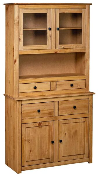 Drewniany kredens w stylu vintage D7-P17