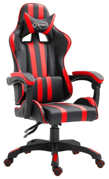 Czerwony ergonomiczny fotel dla gracza B9-P18