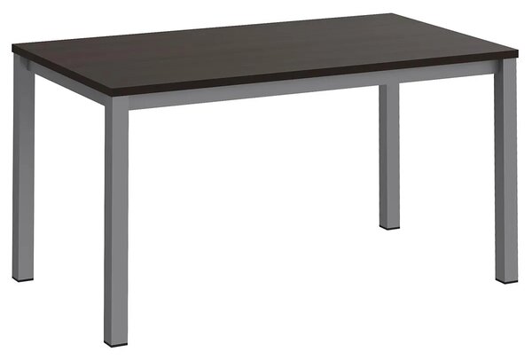 Minimalistyczne Biurko Z Metalowymi Nogami Wenge D7-F17