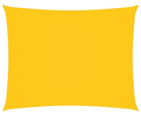 Żagiel ogrodowy, tkanina oxford, prostokątny, 3,5x5 m, żółty