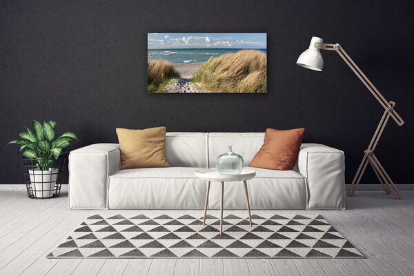 Obraz canvas Wydmy nad Lazurowym Morzem