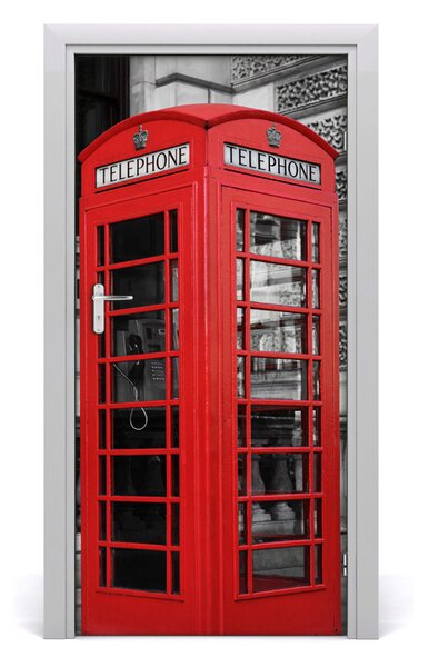 Fototapeta samoprzylepna DRZWI Budka telefoniczna
