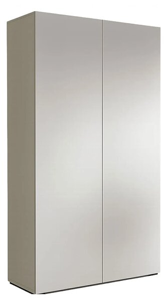 Kaszmirowa minimalistyczna dwudrzwiowa szafa uchylna B4-D78