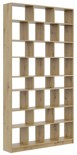 Wysoki regał biblioteczka nowoczesna dąb artisan S0-L59