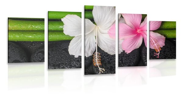 5-częściowy obraz martwa natura wellness