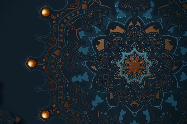 Obraz luksusowa Mandala