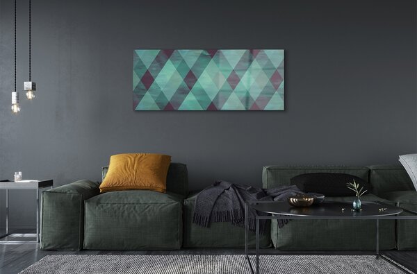 Obraz na szkle Geometryczny wzór diamentów
