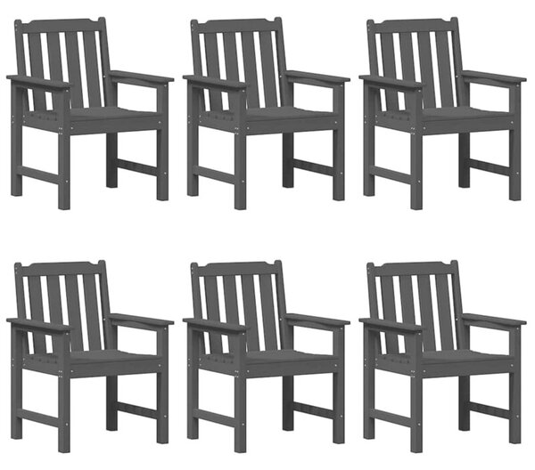 Nowoczesny fotel ogrodowy z polietylenu - czarny, ergonomiczny design, idealny na taras i do ogrodu