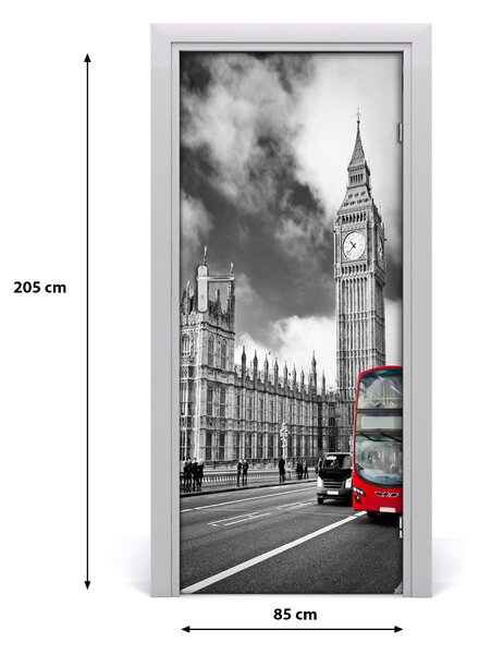 Fototapeta samoprzylepna na drzwi Big Ben Londyn