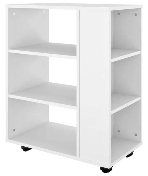 Biała szafka na kółkach do biura G5-H03