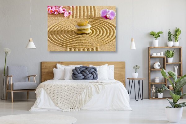 Obraz ogród japoński z elementami Feng Shui