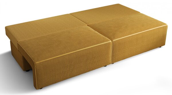 Niebieska rozkładana sofa D7-C59
