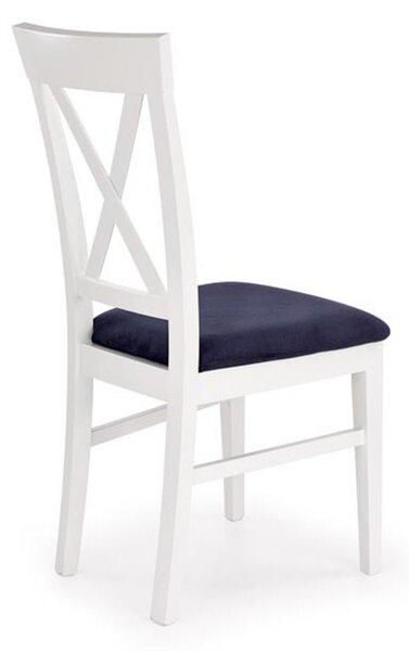 Drewniane krzesło do jadalni Klasyczne Prowansalskie Białe PROVANZ