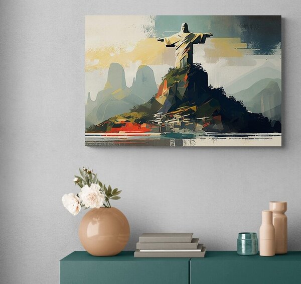 Obraz pomnik Jezusa w Rio de Janeiro
