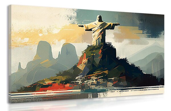 Obraz pomnik Jezusa w Rio de Janeiro