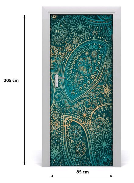 Naklejka fototapeta na drzwi do domu Ornamenty